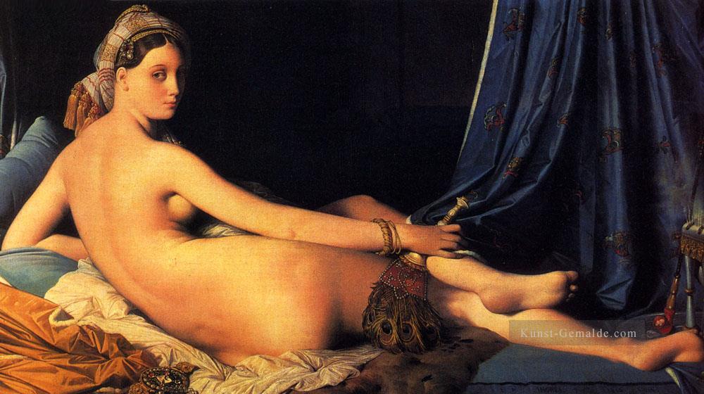 Auguste Dominique Die Grande Odalisque Nacktheit Jean Auguste Dominique Ingres Ölgemälde